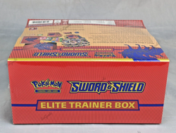 Pokemon TCG Sword & Shield Base Set ETB Zacian NEW Sealed Elite Trainer Box - Image 3