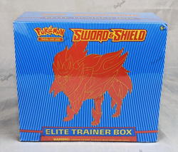 Pokemon TCG Sword & Shield Base Set ETB Zamazenta NEW Sealed Elite Trainer Box 820650104459 - Image 1