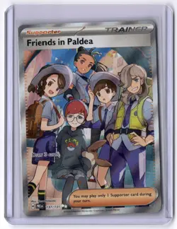 Friends in Paldea - 137/131 Ultra Rare Holo Pokemon NM+ - Image 1