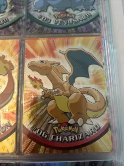 Pokemon Charizard #06 Holo Topps 1999 TV Animation Edition - Image 1