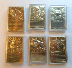 Pokemon Gold Plated Bars--Lot of 6 - Image 2