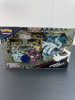 Pokemon Crown Zenith Unown V & Lugia V Special Collection Box New Sealed - Image 1