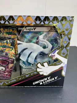Pokemon Crown Zenith Unown V & Lugia V Special Collection Box New Sealed - Image 3