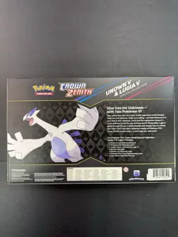 Pokemon Crown Zenith Unown V & Lugia V Special Collection Box New Sealed - Image 4