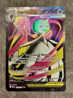 Mega Gardevoir ex 159/132 Full Art Pokemon Mega Evolution NM/Mint Pack Fresh - Image 1