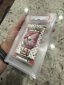 Pokemon 151 Authentic Sealed Graded Booster Pack English PSA 9 Mint - Image 4