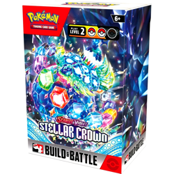 Pokemon TCG Stellar Crown Build & Battle Kit Prerelease Box Sealed - Image 1
