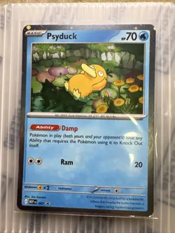 Psyduck 007 Black Star Promo Mega Evolution Pokemon TCG - Image 1