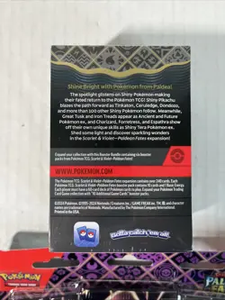 NEW Sealed Pokemon Paldean Fates LOT Booster Bundle & Tech Sticker Collection - Image 3