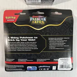 NEW Sealed Pokemon Paldean Fates LOT Booster Bundle & Tech Sticker Collection - Image 5