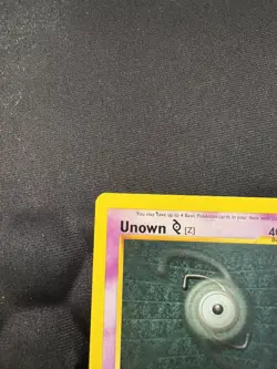 Pokemon TCG Neo Destiny: Unown Z 60/105 Vintage LP Rare - Image 4