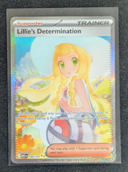 Lillie's Determination 184/132 ME01: Mega Evolution English Pokemon SIR - Image 1
