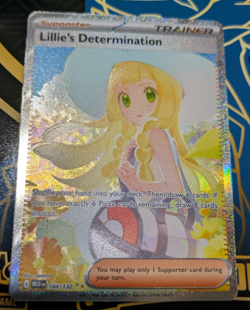 Lillie's Determination 184/132 ME01: Mega Evolution English Pokemon SIR - Image 2