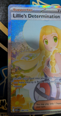 Lillie's Determination 184/132 ME01: Mega Evolution English Pokemon SIR - Image 3