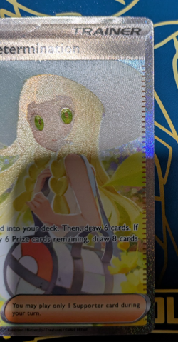 Lillie's Determination 184/132 ME01: Mega Evolution English Pokemon SIR - Image 4