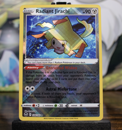 Radiant Jirachi 120/195 ~ Pokemon TCG Silver Tempest ~ NM - Mint Shiny Holo Rare - Image 2