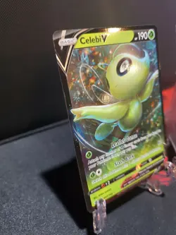 Pokemon TCG Celebi V & VMAX Chilling Reign 007/198 & 008/198 Holo Ultra Rare - Image 3