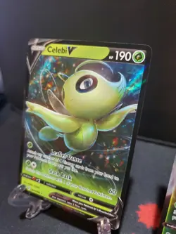 Pokemon TCG Celebi V & VMAX Chilling Reign 007/198 & 008/198 Holo Ultra Rare - Image 4