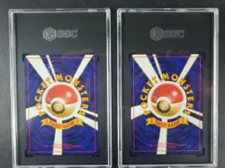 1996 Pokemon Base Set Graded Ninetails #038 SGC 9 - Electabuzz #125 SGC 8.5 - Image 2