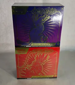 Pokemon Scarlet & Violet Base Set ETB (Miraidon & Koraidon) Factory Sealed - Image 1