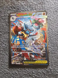 Pokemon TCG: Mega Lucario Ex 179/132 - Mega Evolutions - SIR - Image 1