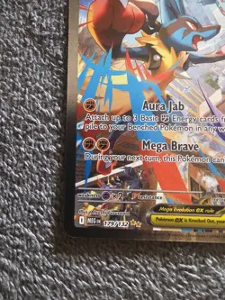 Pokemon TCG: Mega Lucario Ex 179/132 - Mega Evolutions - SIR - Image 4