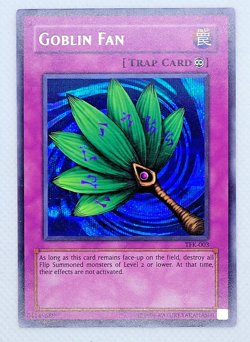Yu-Gi-Oh! Goblin Fan - TFK-003 | The Falsebound Kingdom | Prismatic Secret Rare - Image 1
