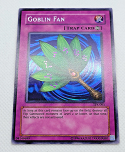 Yu-Gi-Oh! Goblin Fan - TFK-003 | The Falsebound Kingdom | Prismatic Secret Rare - Image 3