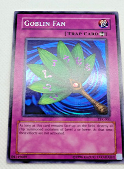 Yu-Gi-Oh! Goblin Fan - TFK-003 | The Falsebound Kingdom | Prismatic Secret Rare - Image 4