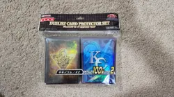YuGiOh Konami Millennium Puzzle & KC 2 X 100 Pcs Card Sleeves Japanese - Image 1