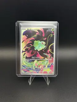 Pokemon Card Bulbasaur 133/132 - Mega Evolution Stamped Promo Pristine Mint!!! - Image 1
