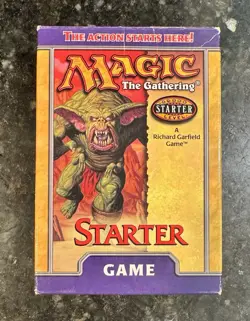 Magic the Gathering 1999 Starter Game Box With 95 Cards - Image 1