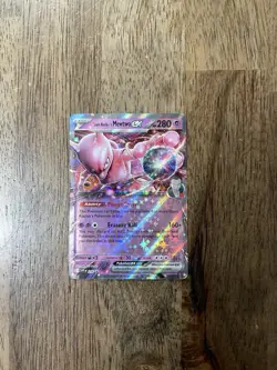 Team Rocket's Mewtwo ex 216 Promo Card PACKED FRESH Pokemon TCG - Image 1