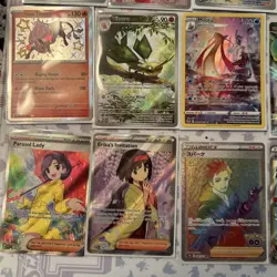 Lot of 25 Pokemon Cards. Illustration Rares Full Art Trainers. NM Near Mint - Image 3