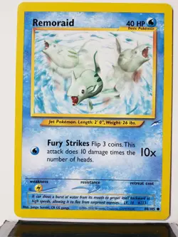 Remoraid 80/105 - NM - Neo Destiny Pokemon Card - $2 Combined Shipping - Image 1