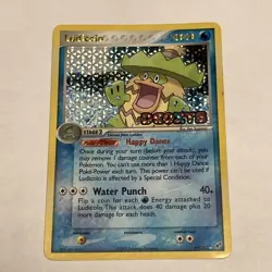Ludicolo Deoxys 19/107 Pokemon TCG Reverse Holo Rare Card LP - Image 1
