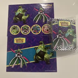 Pokemon TCG Mini Portfolio Binder - Paradox Rift - Holds 60 Cards - Image 1