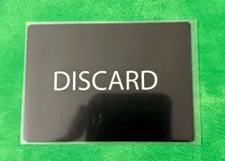 MTG Misprint/Miscut Card - Magic The Gathering Discard Filler Card - Image 1