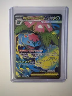 Mega Venusaur EX 155/132 Mega Evolution ENGLISH Pokemon TCG Card - Image 1