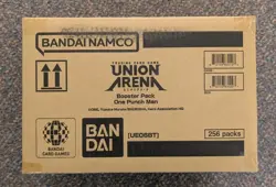 Union Arena One Punch Man Sealed Case 16 Boxes Japanese card UA35BT Sealed - Image 3