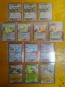 Pokemon Card Lot of 13 EX ULTRA DOUBLE RARE Pokemon Cards - Image 1