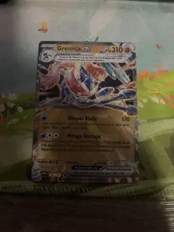 Pokemon TCG Greninja EX Metal Card 106/167 NM/M - Image 1