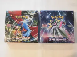 Pokemon Card Booster Box Ancient Roar & Future Flash sv4K sv4M with shrink - Image 1