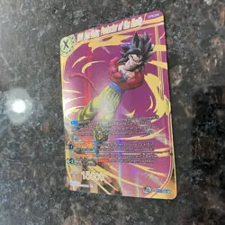 SS4 Son Goku Protector of the Earth Alt Art Foil Dragon Ball Super Card Game NM - Image 2