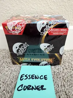 Pokemon TCG: Mega Evolution Enhanced Booster Display Box- 36 Packs 1 Promo Card - Image 1