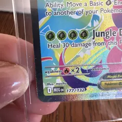 Mega Venusaur EX SIR 177/132 Mega Evolution English pokemon TCG Near Mint Card - Image 4