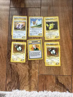 Lt Surge Pokemon Gym Heroes Challenge Lot 9 Cards - Image 2