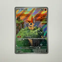 Victini Scarlet & Violet Promo 208 SVPEN Holo Rare Pokemon Card NM - Image 2