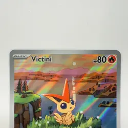 Victini Scarlet & Violet Promo 208 SVPEN Holo Rare Pokemon Card NM - Image 3