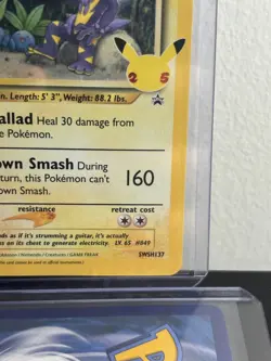Light Toxtricity SWSH137 Celebrations Promo 25th Anniversary Pokemon Card NM - Image 5